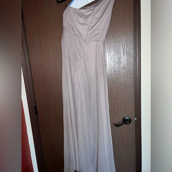 Azazie Style Brooke Hazelnut Bridesmaid Dress - Picture 5 of 11